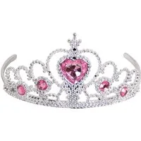 Holzspielerei Prinzessin-Kostüm Diadem farbig rot