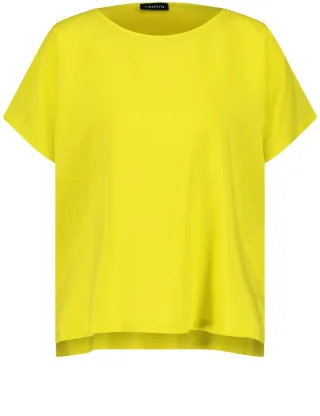 TAIFUN - Bluse mit kurzen Ärmel gelb - Gr. - 34