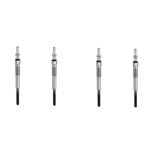 4 Bosch Gl?hkerzen GLP210 Citroen Fiat Ford Lancia Peugeot 2,2