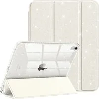 Fintie Tablet-Hülle für iPad 11 Generation 11 Zoll 2025(A16), iPad 10 Generation 2022, mit Stifthalter, Glitzernde Stoßfeste Case mit Glänzende Rückseite
