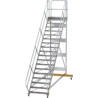 Munk Plattformtreppe 45° fahrbar Stufenbreite 1000mm - 600818