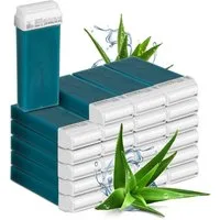 Kosmetex Körperrasierer Kosmetex Aloe Vera Warm-Wachspatrone, Enthaarungswachs, Warmwachs, Körperpflege Haarentfernung