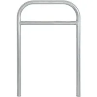 TRUTZHOLM Fahrradständer Fahrradanlehnbügel 115 x 78 cm Stahl feuerverzinkt Ø 49 mm Anlehnbügel (1-St), Rostfrei, wetterbeständig, langlebig