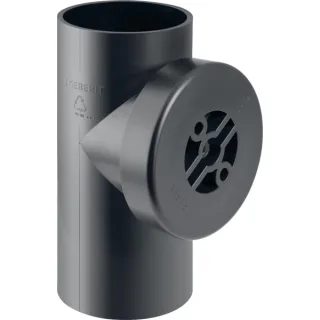 Geberit PE Reinigungsrohr 90 Gr DN150/100 mit Verschlusskappe 369451161
