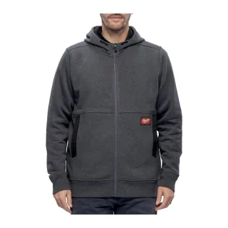 Milwaukee Full-Z.Kapuzenpullover grau L Farbe:grau L - 4932499395
