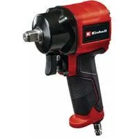 Druckluft-Schlagschrauber TC-PW 610 Compact schwarz/rot, Lösemoment 610 Nm, 1/2", inkl. 3 Stecknüsse, Koffer