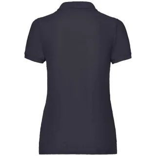 Fruit of the Loom Damen Poloshirt Lady Fit Piqué (Dunkles Marineblau)