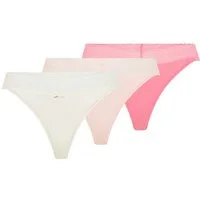 HUGO String Lace (Packung, 3-St) mit Spitzeneinsatz