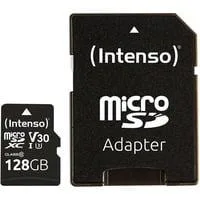 UHS-I Professional 128 GB microSDXC, Speicherkarte schwarz, UHS-I U3, Class 10