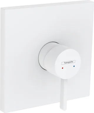 Hansgrohe Brausenmischer Unterputz Finoris Fertigset mattweiss, 76615700 76615700