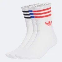 adidas Originals Sportsocken 3-STREIFEN CREW 3ER-PACK (3-Paar) knöchellange Passform, mit 3-Streifen