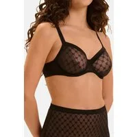 SIMONE PERELE Bügel-BH Plume (1-tlg) Bügel-BH - Transparent - Aus transparenter Stretch-Spitze