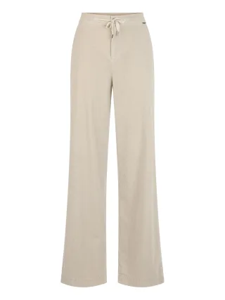 Marc Cain Pants - Cordhose WARRI im Wide Fit smoke - Gr. - 38