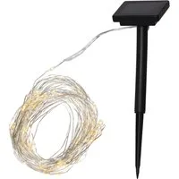 STAR TRADING LED Dekolicht Dew Drop, Solar-Lichterkette Dew Drop, (200 LEDs, Batterie)