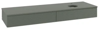 Villeroy & Boch Waschtischunterschrank Antao L16_5 1600x190x500mm mit Beleuchtung mit Struktur FK/AP L16150HL