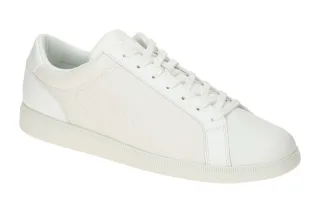 Calvin Klein YM01190 0K4 Halbschuhe Wei? Triple Bright White Gummisohle sport...