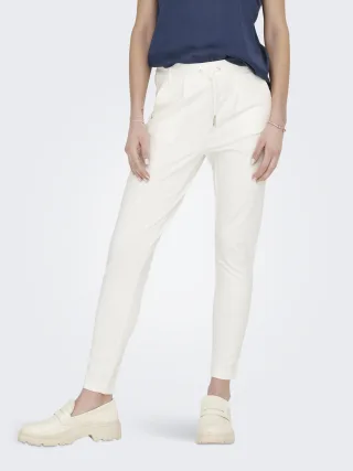 ONLY - ONLPOPTRASH EASY COL PANT PNT NOOS Cloud Dancer - Gr. - M/32