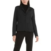 Marc Cain Kurzblazer "Collection Essential" Premium Damenmode Blazer mit aufgesetzten Taschen, elastisch