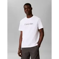 Calvin Klein Jeans T-Shirt Rundhalsausschnitt, reine Baumwolle, Logoschriftzug