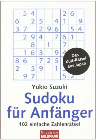 Sudoku für Anfänger: 102 einfache Zahlenrätsel
