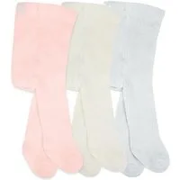 bistyle Strumpfhose für Neugeborene Jungen Mädchen Unisex Babystrumpfhosen 3er Pack (Set 3 St. 3er-Pack) GOTS-zertifiziert, Bio-Baumwolle, bis 3 Jahre