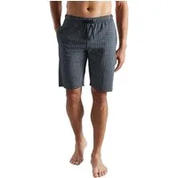 CECEBA Schlafhose CECEBA Herren Bermuda blau bedruckt (1-tlg)