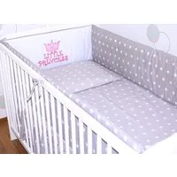 Primawela Bettnestchen Nestchen Applikation 420 cm Bettumrandung Baby Bett Kinder Kopfschutz