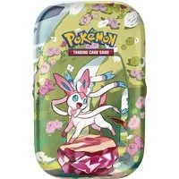 The Pokémon Company International Sammelkarte Pokémon-Sammelkartenspiel: Mini-Tin-Box Karmesin & Purpur – Prismatisc
