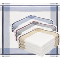 Betz Taschentuch Betz 12 Stück Herren Stoff Taschentücher Set LUX 2 40x40cm