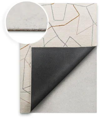 Wecon home Antirutsch Teppichunterlage "RugPad Basic" Teppichunterlage, Anti-Rutsch-Matte, Komfort, Schutz