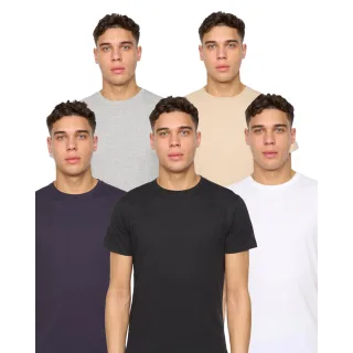 Duck and Cover - "Frankinz" T-Shirt für Herren(5er-Pack) (Bunt)