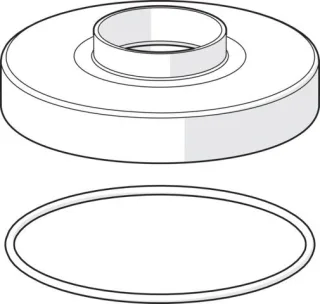 Hansa Abdeckplatte HANSA 1003 d 70 mm chr 1003886V