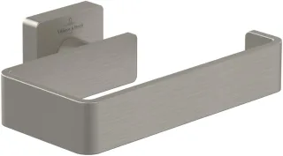 Villeroy & Boch Toilettenpapierhalter oD Elements - Striking 135x93x45mm Brushed Nickel Matt TVA15201400064