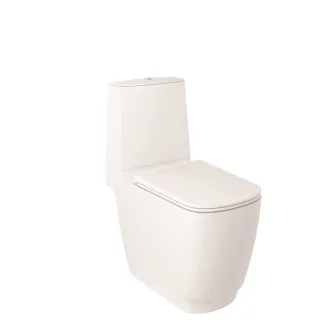 KLUDI RESA S Spiralflush-Stand-WC 68 cm, S-förmiger Abfluss Mattweiß 27WCB0253