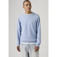 Levi's® Rundhalspullover LIGHTWEIGHT HM SWEATER Feingerippte Abschlüsse