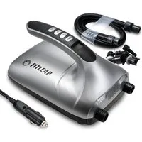 Fitleap SUP-Pumpe Elektrisch 20 PSI, Elektrische Pumpe für SUP Board, 12V Pumpe, 2-in-1…, Robustes Material, Komplettes SUP-Set, stabil, Leicht transportierbar