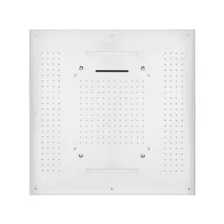 Herzbach Living Spa Farblicht-Regenbrause 11.695000.2.01 Edelstahl poliert, 950x950mm, Regen/Spray/Schwall