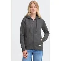 OXMO Kapuzensweatjacke OXKaren Gemütliche Sweatjacke
