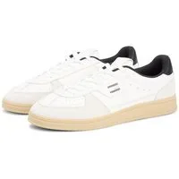 Tommy Jeans THE GREENWICH EDGE M LEATHER Sneaker Freizeitschuh, Halbschuh, Schnürschuh mit Lochmuster