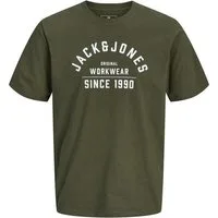 Jack & Jones Rundhalsshirt JPRBLUTHOR SS TEE FST Baumwolle, regular fit