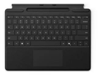 Microsoft Surface Pro Signature Keyboard mit Copilot-Taste und Stiftaufbewahrung [für Surface Pro X Surface Pro 8 Surface Pro 9] schwarz