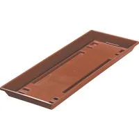 Geli Blumentopfuntersetzer Geli Untersetzer Standard 40 cm terracotta