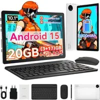 BUFO 10 Zoll 64 GB 1280x800 IPS Maus Tastatur Handschrift Stift Set Tablet (10", 64 GB, Android, WiFi, Dual-Kamera)