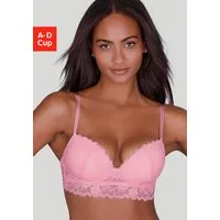 Vivance Push-up-BH Julia aus Jacquardspitze in leichter Longform, sexy Dessous