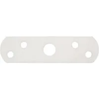 BASI Fensterzusatzschloss Distanzplatten (Packung), für BASI Fenstersicherung, Set aus 5 x 1 mm und 5 x 2 mm, Farbe Weiß