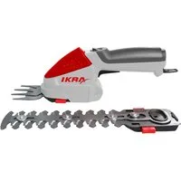 Ikra Akku-Grasschere Ikra Akku Gras- & Strauchschere IGBS 1054, Mit Akku + Ladegerät