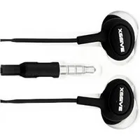 COFI 1453 Stereo-Ohrhörer mit 3,5-mm-Klinkenstecker - Schwarz In-Ear-Kopfhörer