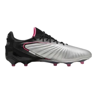 Puma - "King Ultimate" Fußballschuhe mit festem Boden für Herren (Silber/Schwarz)