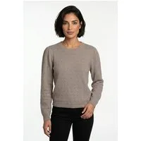 Vero Moda Strickpullover VMDOFFY STITCH LS O-NECK PULLOVER NOOS Materialmix, regular fit