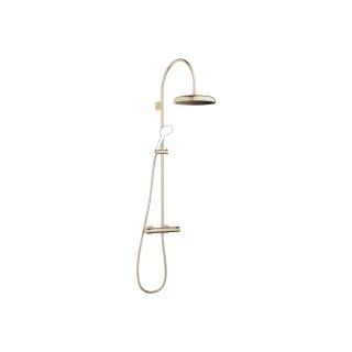 Dornbracht Shower Pipe mit Brause-Thermostat COYA 34459404 Champagne gebürstet (22kt Gold),34459404- 34459404-46